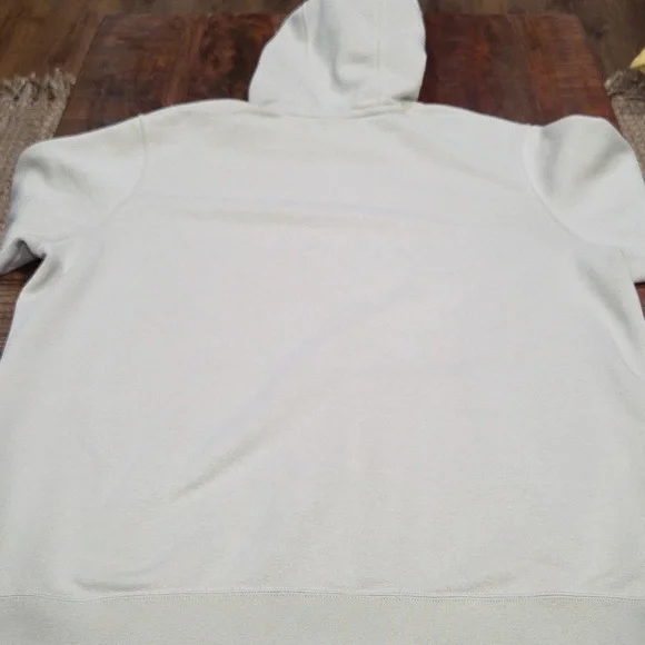 Nike Tan Cream Hoodie with Eagle Hawk Design Size XL - Picture 6 of 6